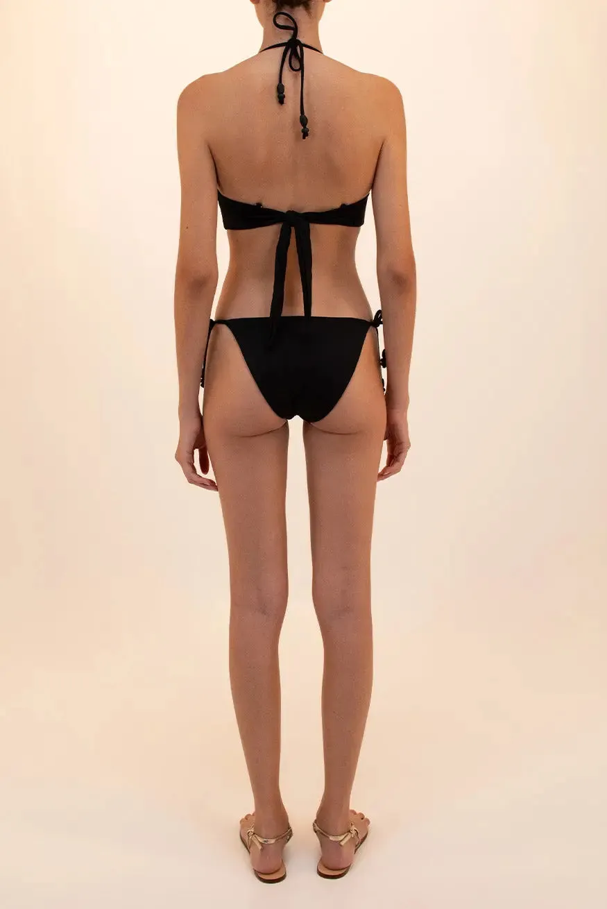 AKOYA BLACK CORSET TOP