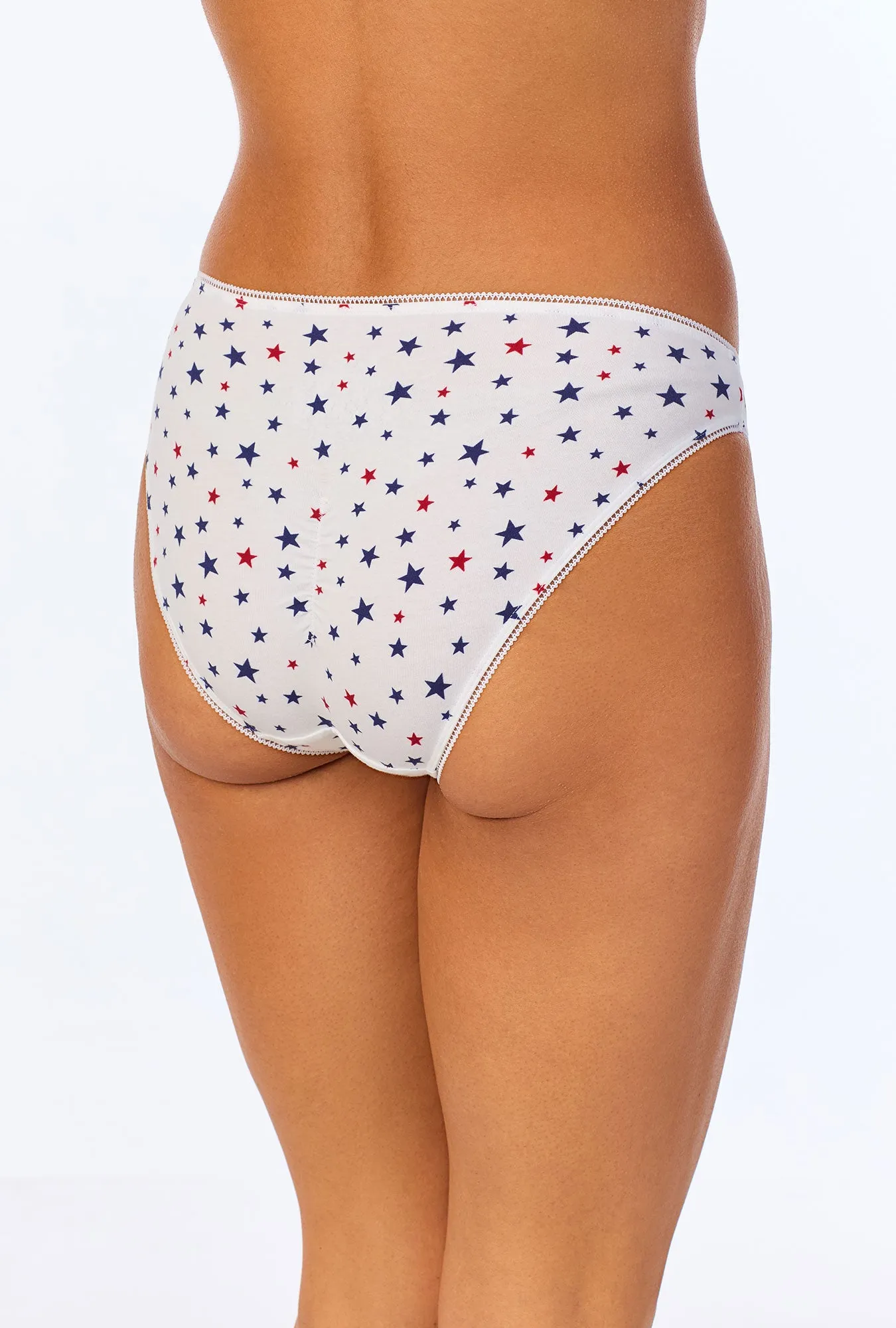 Americana Stretch Jersey Bikini Underwear