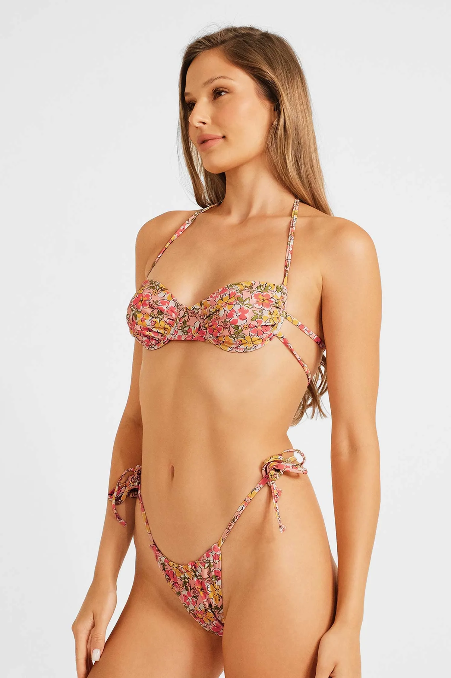 Annie Ruched Underwire Top / Fiore FINAL SALE