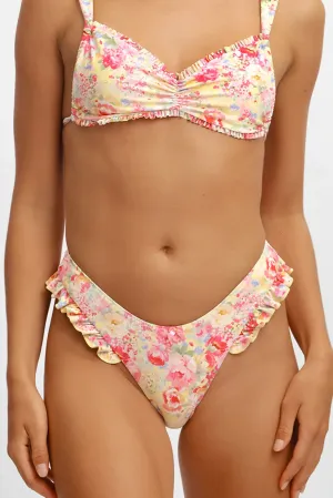 Candice Ruffled Cheeky Bottoms / Flower House FINAL SALE