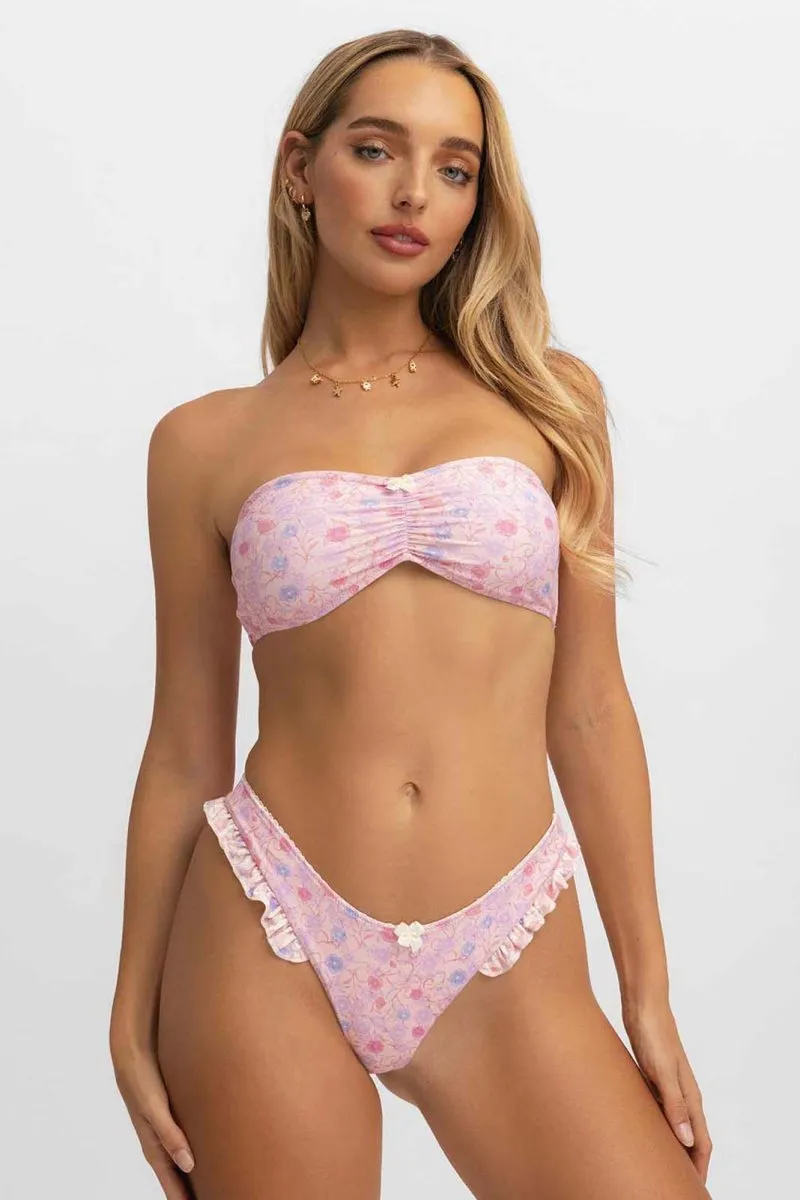 Candice Ruffled Cheeky Bottoms / Mille Fleur FINAL SALE