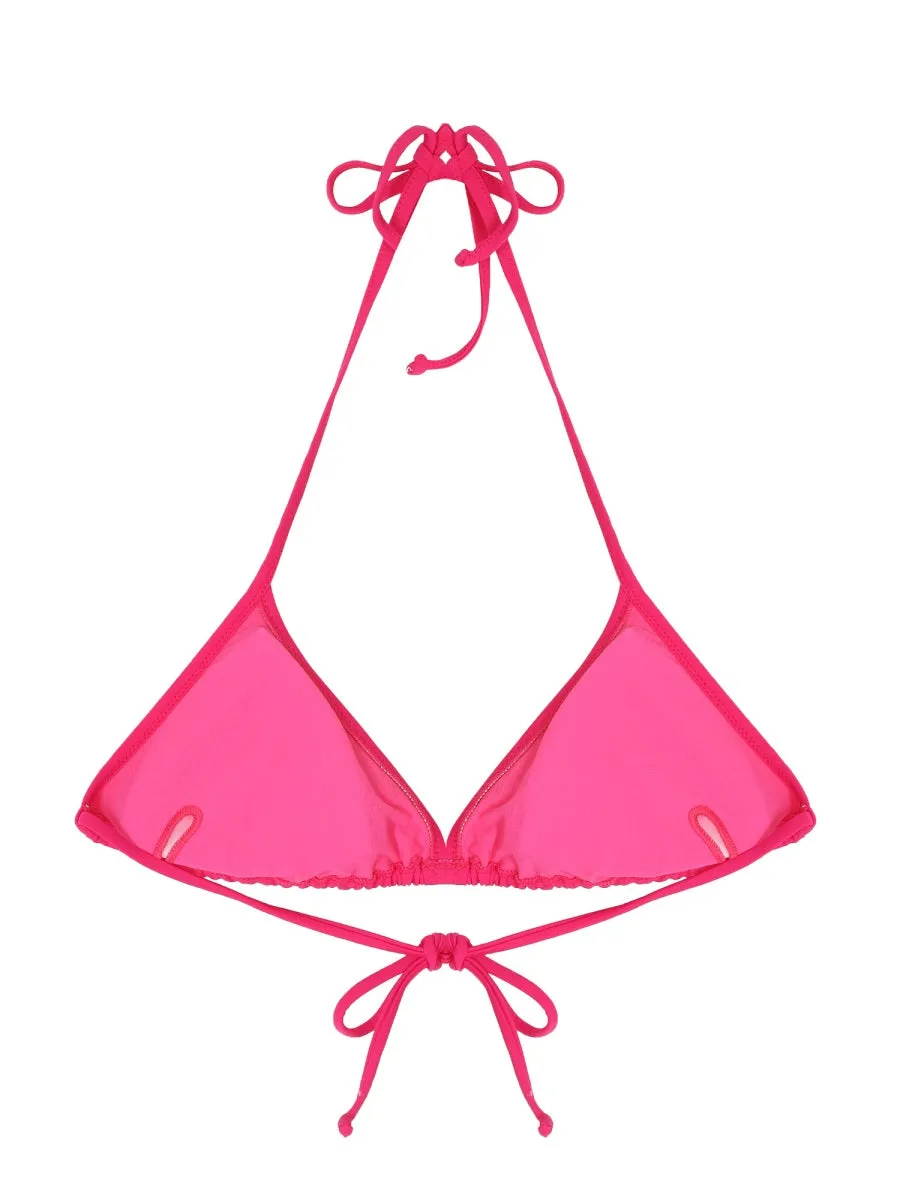 Chiara Ferragni Logo-Printed Halterneck Bikini Top
