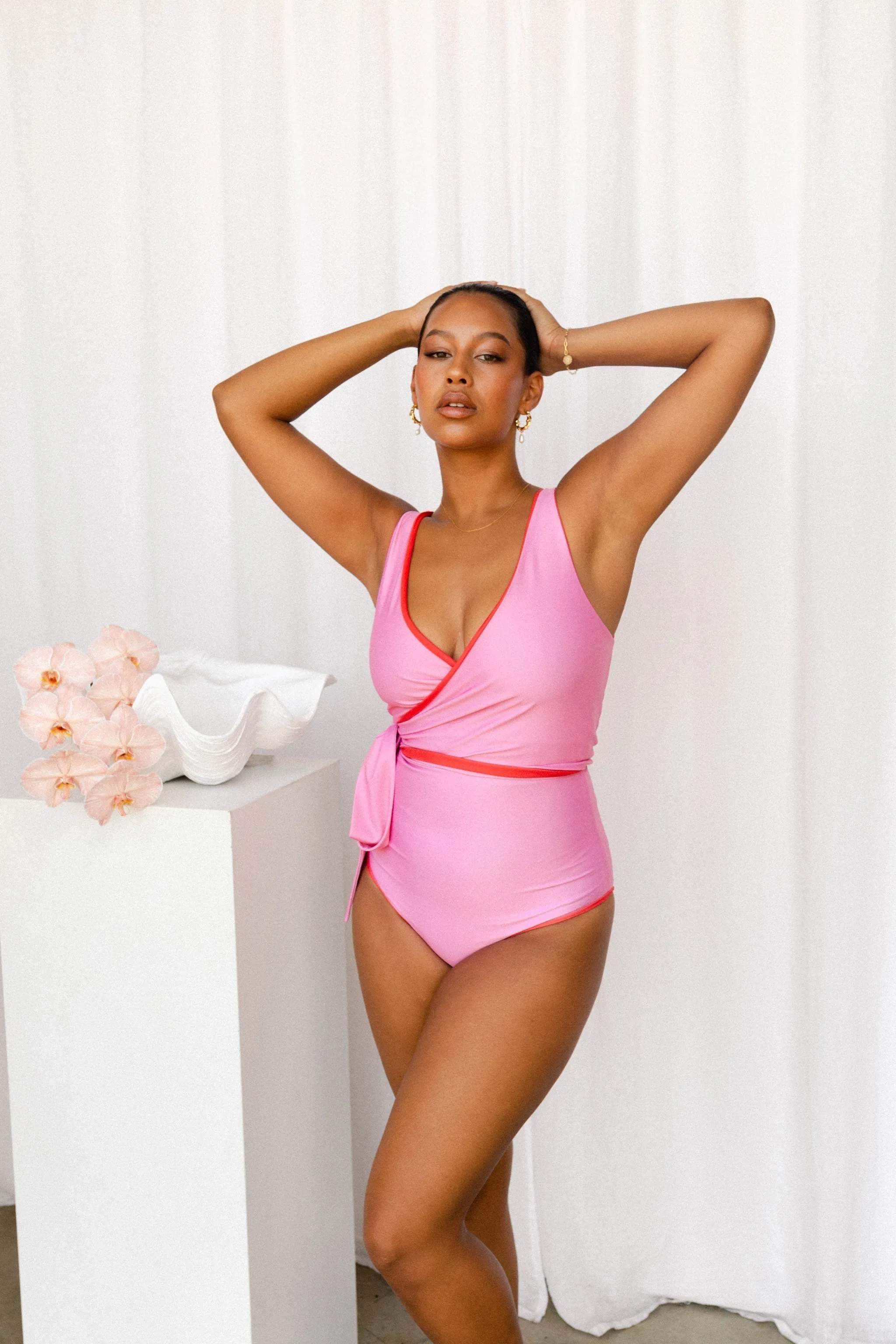 Cosmopolitan Reversible Bikini Wrap Top | OLD CUT