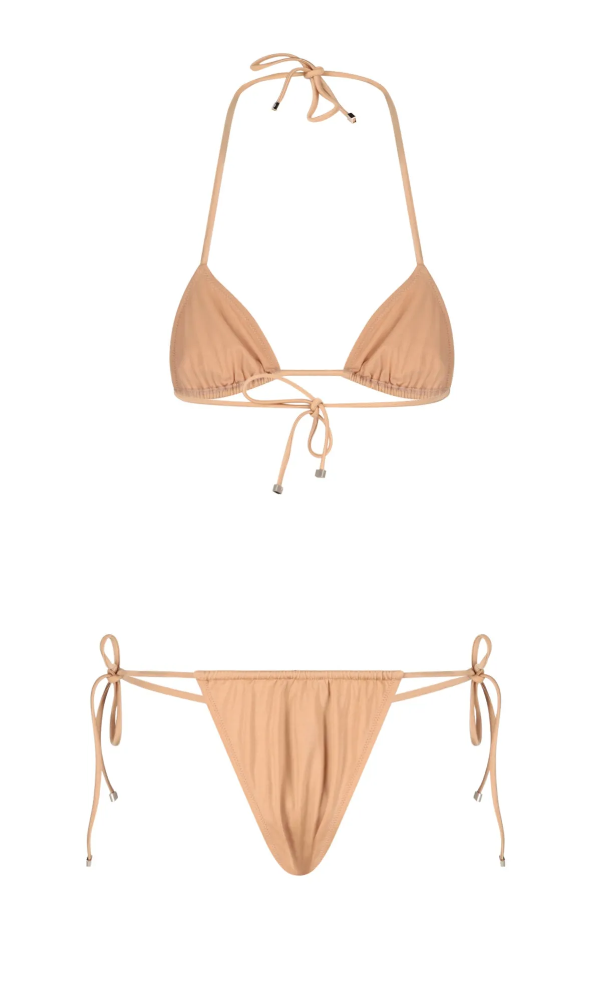 Dolce & Gabbana Logo Plaque Halterneck Bikini