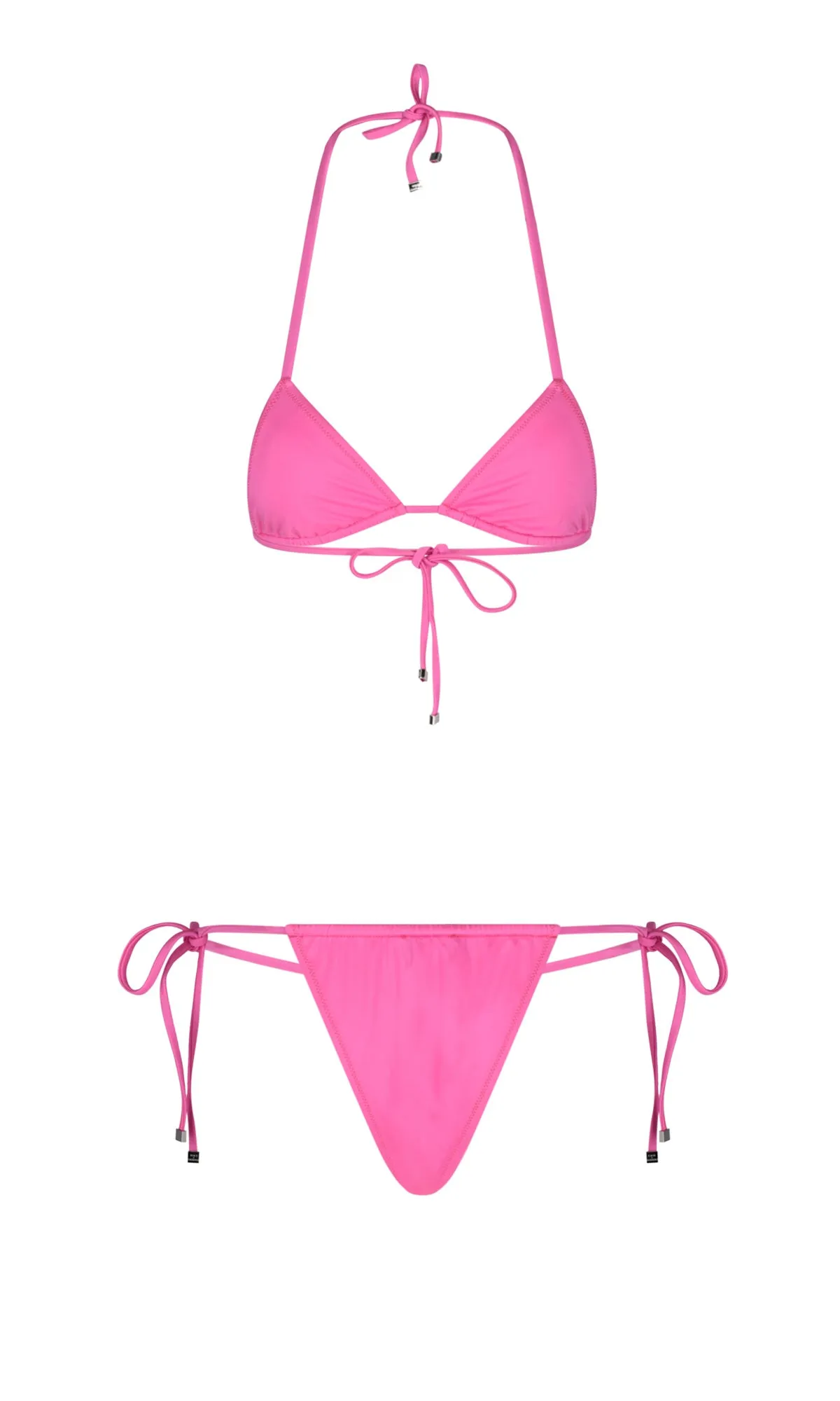 Dolce & Gabbana Logo Plaque Halterneck Bikini