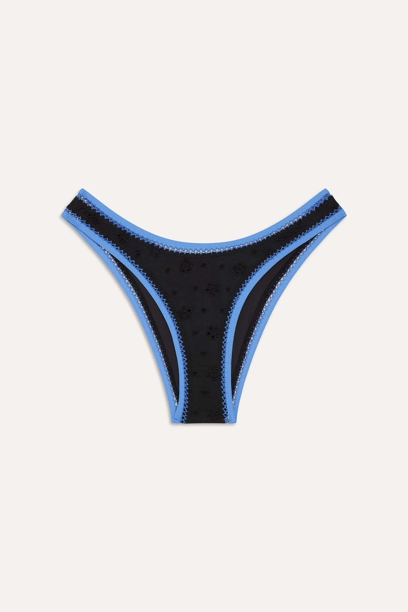 Dove Eyelet Bikini Bottom - Eclipse