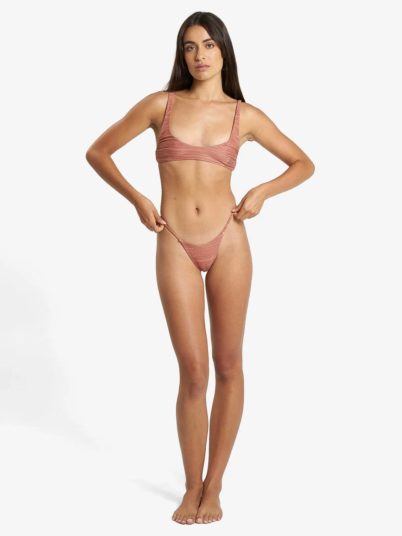 Elixer Plunge Bikini Top - Sundown