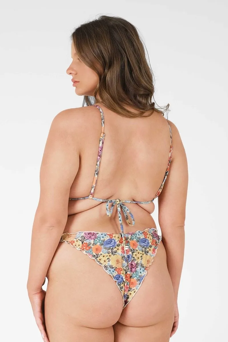 Emma Frilled Cheeky Bottoms / La Vie En Rose FINAL SALE