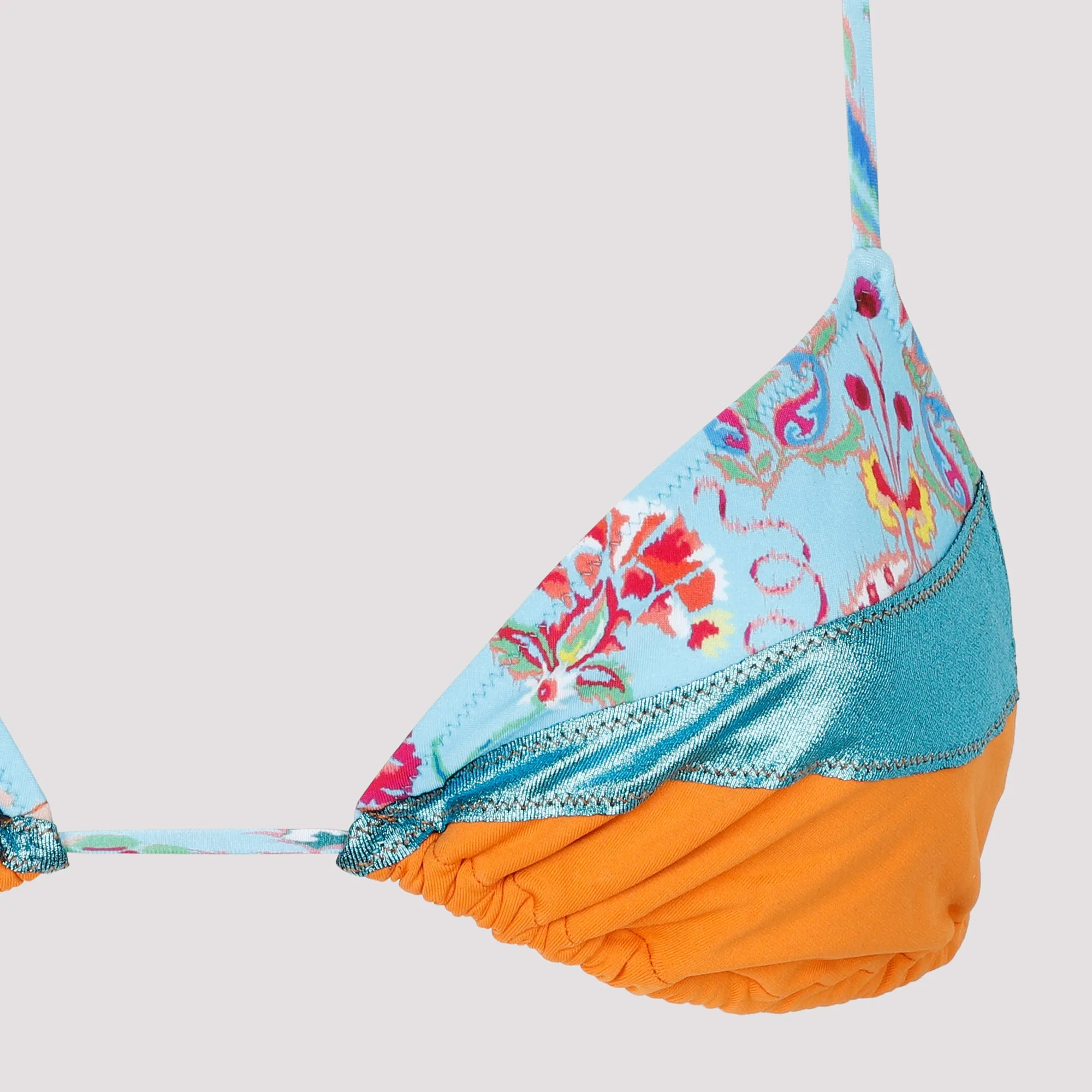 Etro Paisley Printed Halterneck Bikini Set