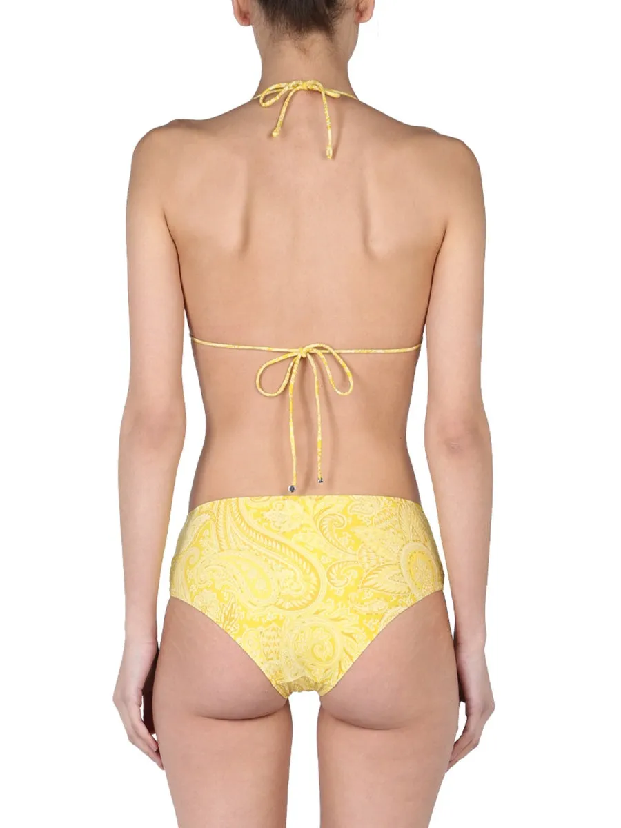 Etro Paisley Printed Stretch Bikini Set