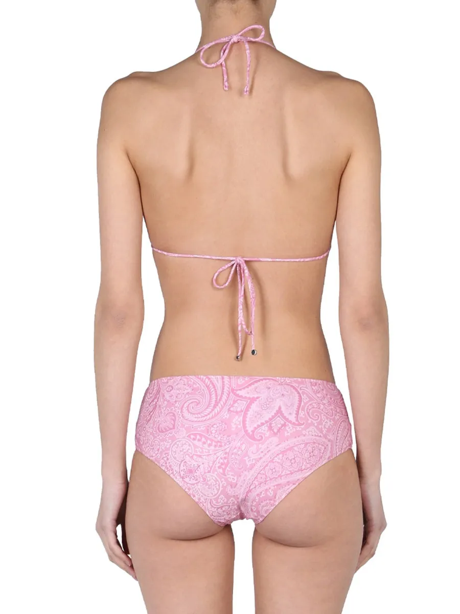 Etro Paisley Printed Stretch Bikini Set