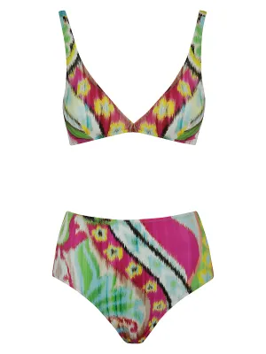Etro Paisley Printed Stretch Bikini