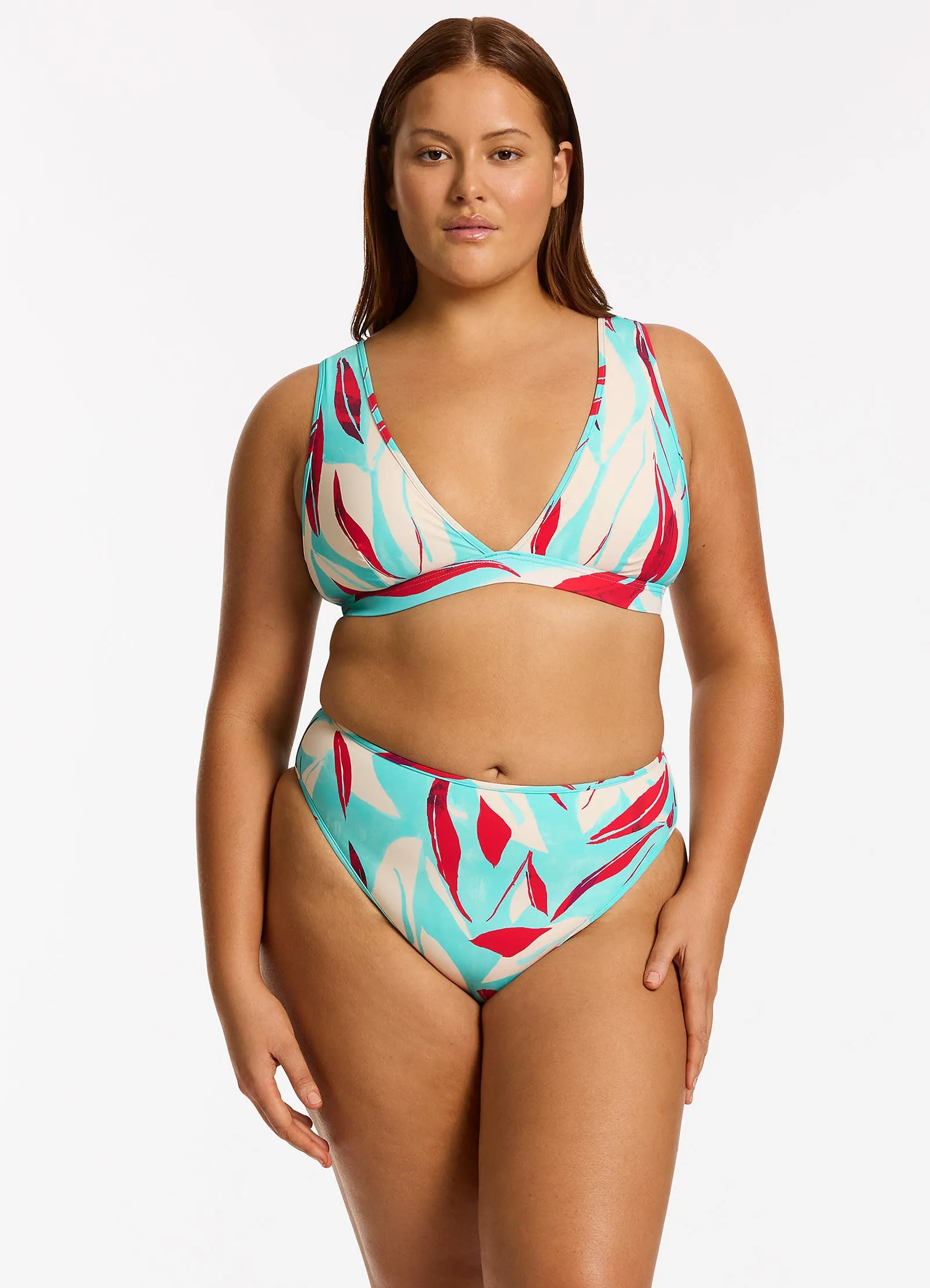 Fauna Plunge Bikini Top - Dolce
