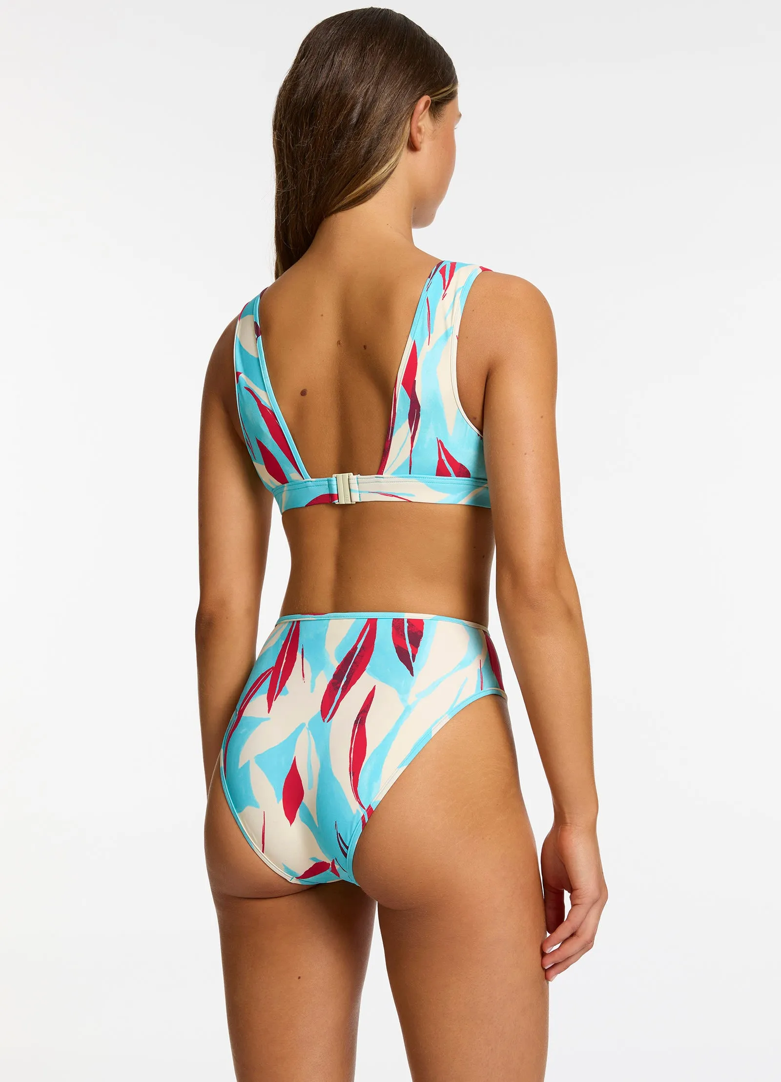 Fauna Plunge Bikini Top - Dolce