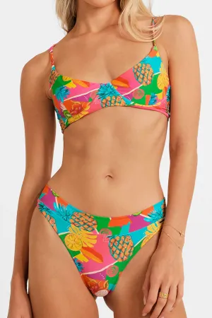 Juliet High Waisted Medium Bottoms / Island Tiki FINAL SALE