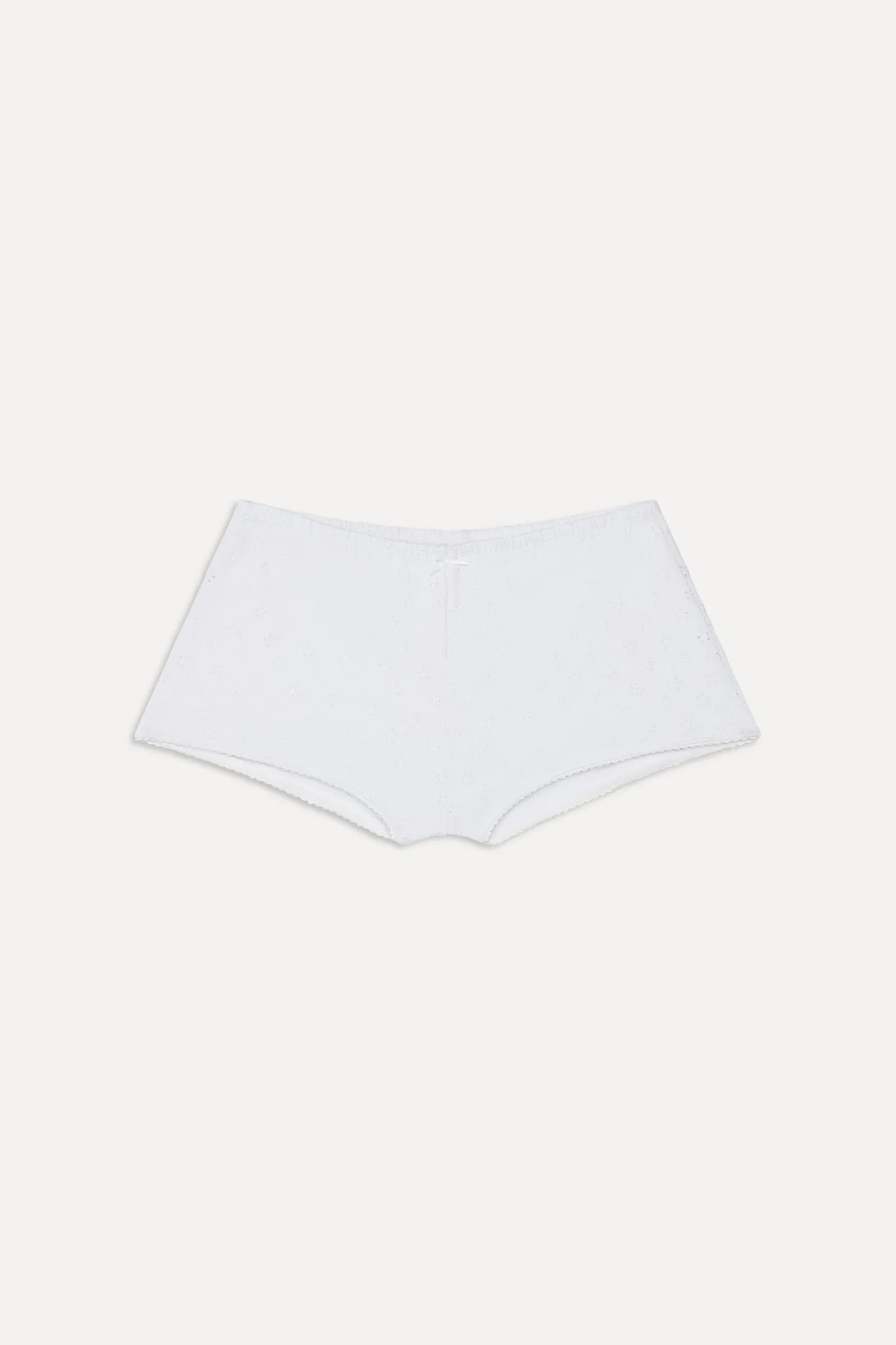 Logan Eyelet Swim Shorts - Spring Cloud