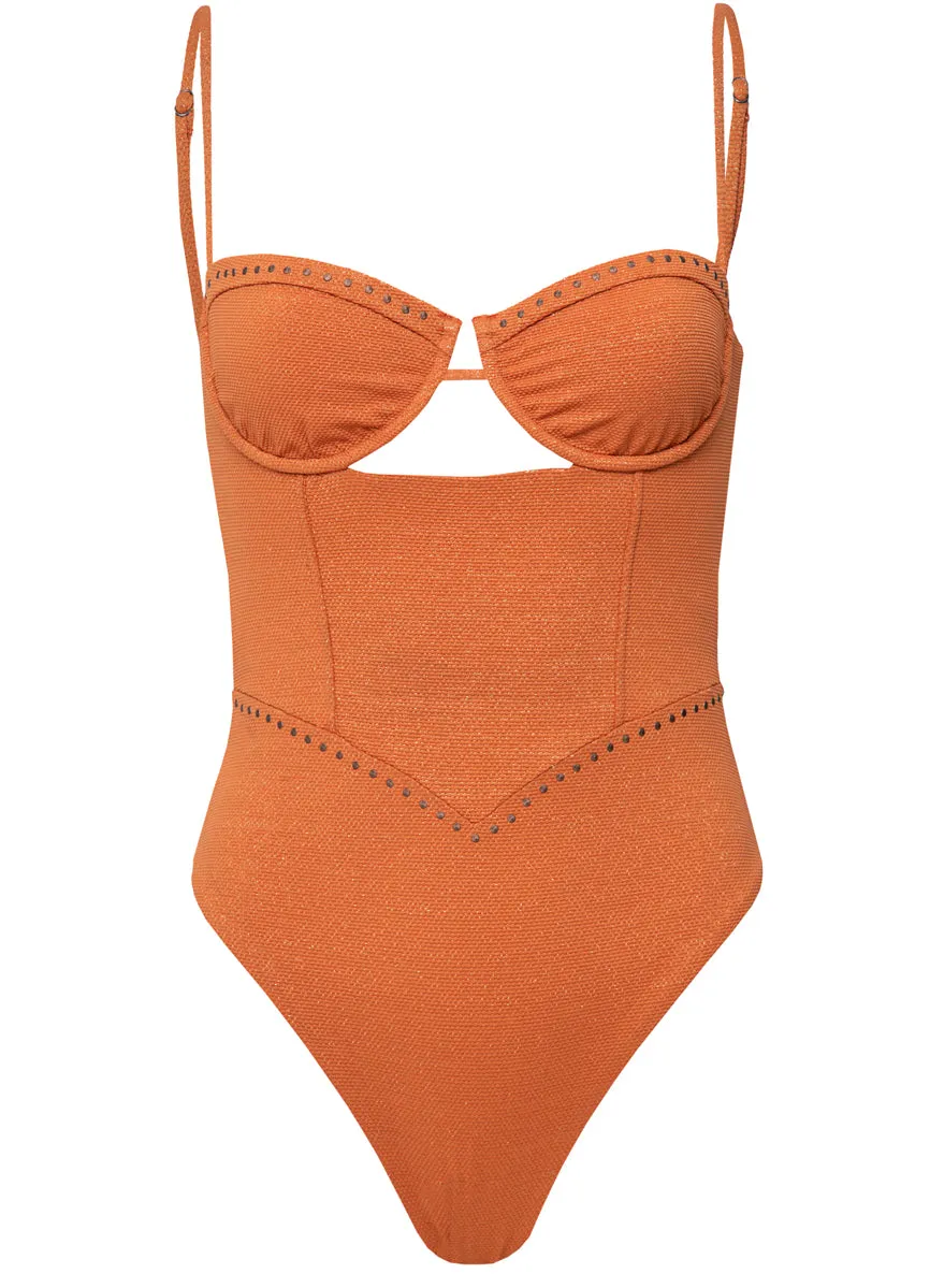 Maaji Bronzed Rodeo Underwire One Piece