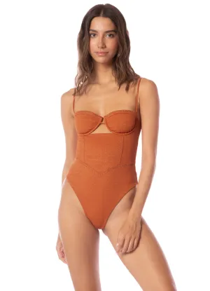 Maaji Bronzed Rodeo Underwire One Piece