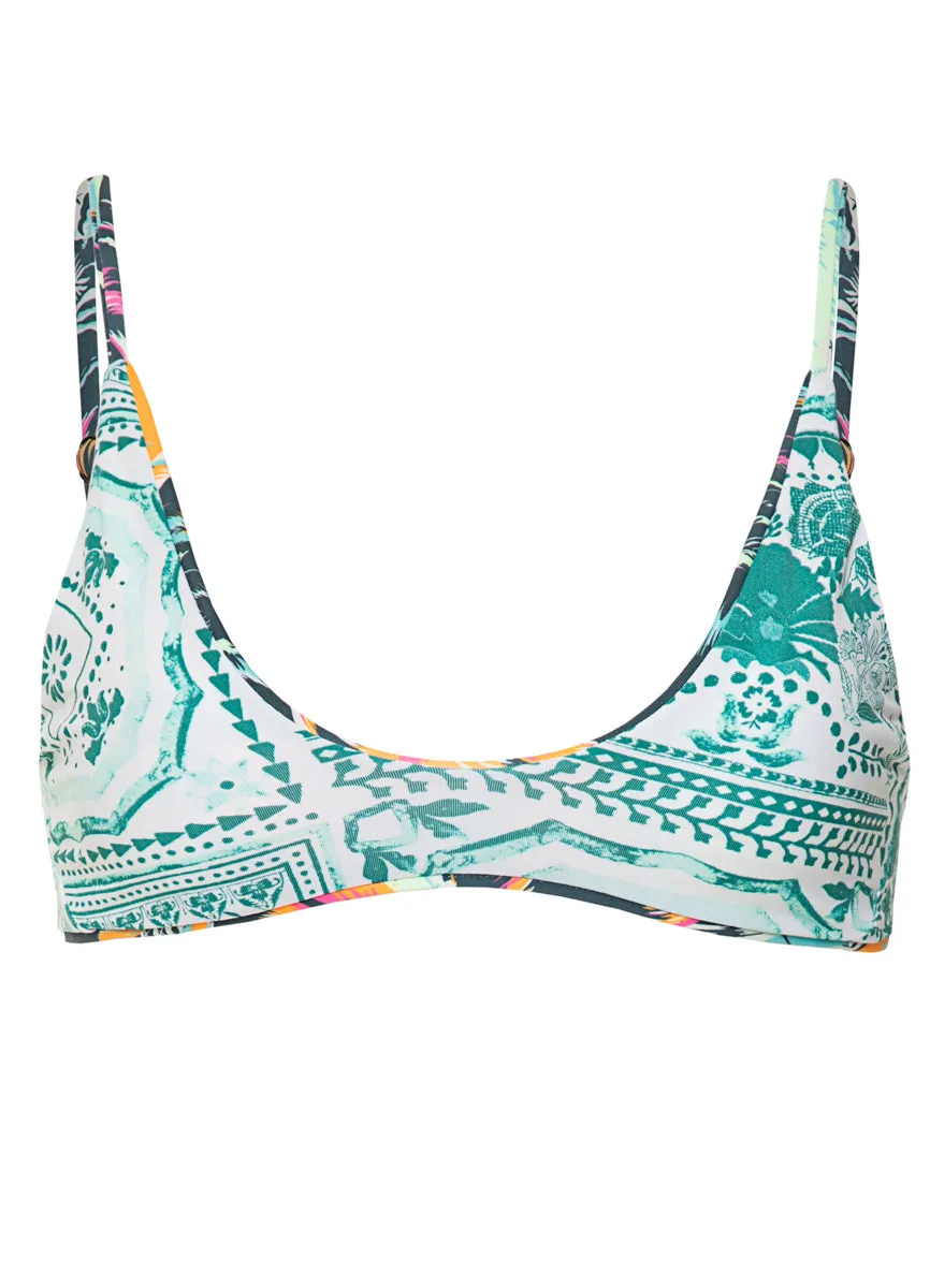 Maaji Funky Fiesta Creta Sporty Bralette Bikini Top