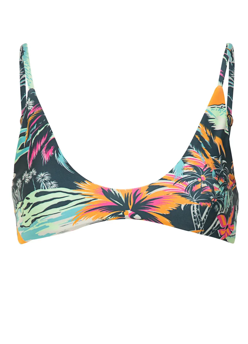 Maaji Funky Fiesta Creta Sporty Bralette Bikini Top