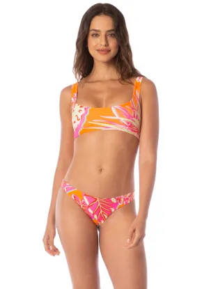 Maaji Jungle Groove Dazzle Lace Up Bralette Bikini Top