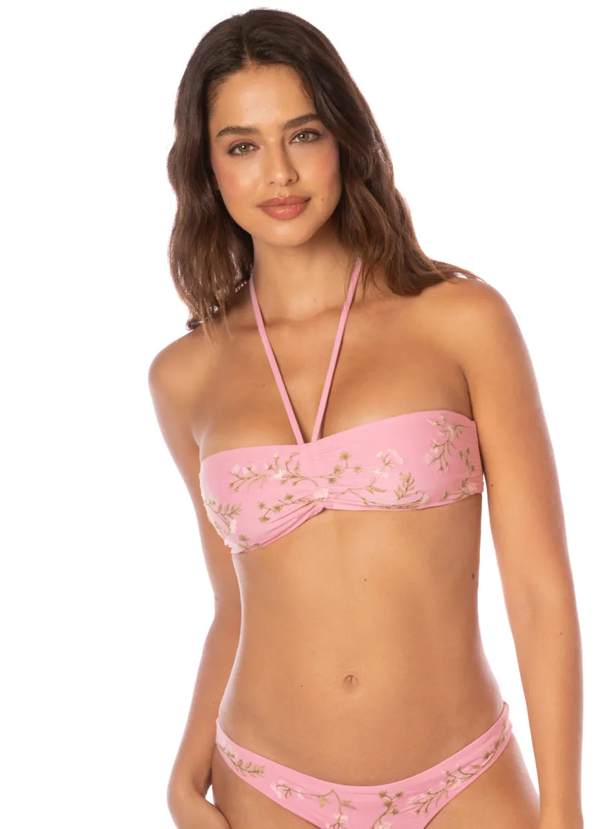 Maaji Light Garden Vivienne Strapless Bandeau Bikini Top