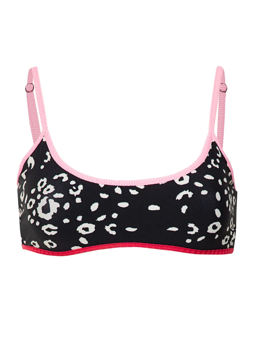 Maaji Midnight Shadow Lane Classic Bralette Bikini Top