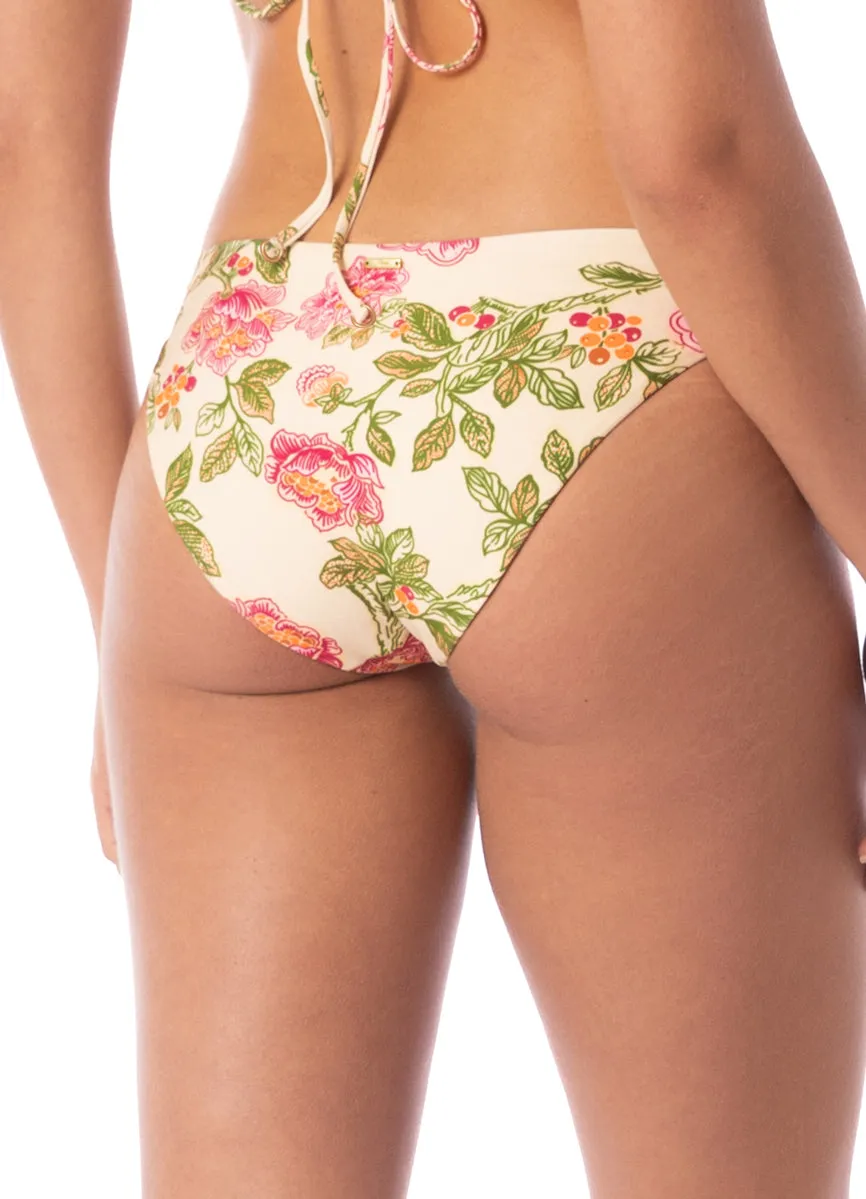 Maaji Retro Bloom Sublimity Regular Rise Classic Bikini Bottom