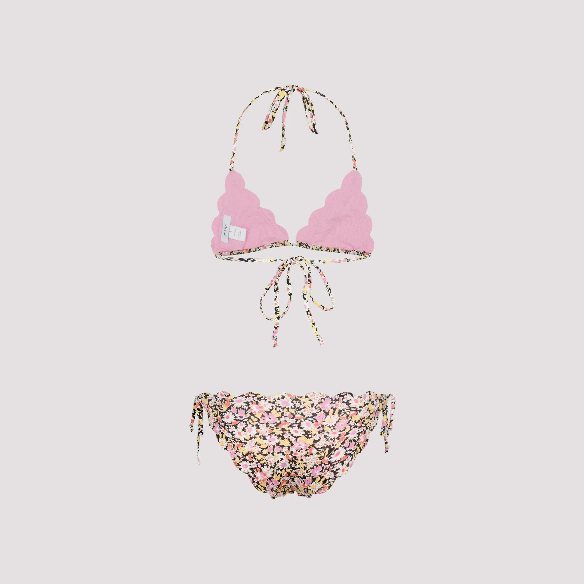 Marysia Allover Floral Printed Halterneck Bikini