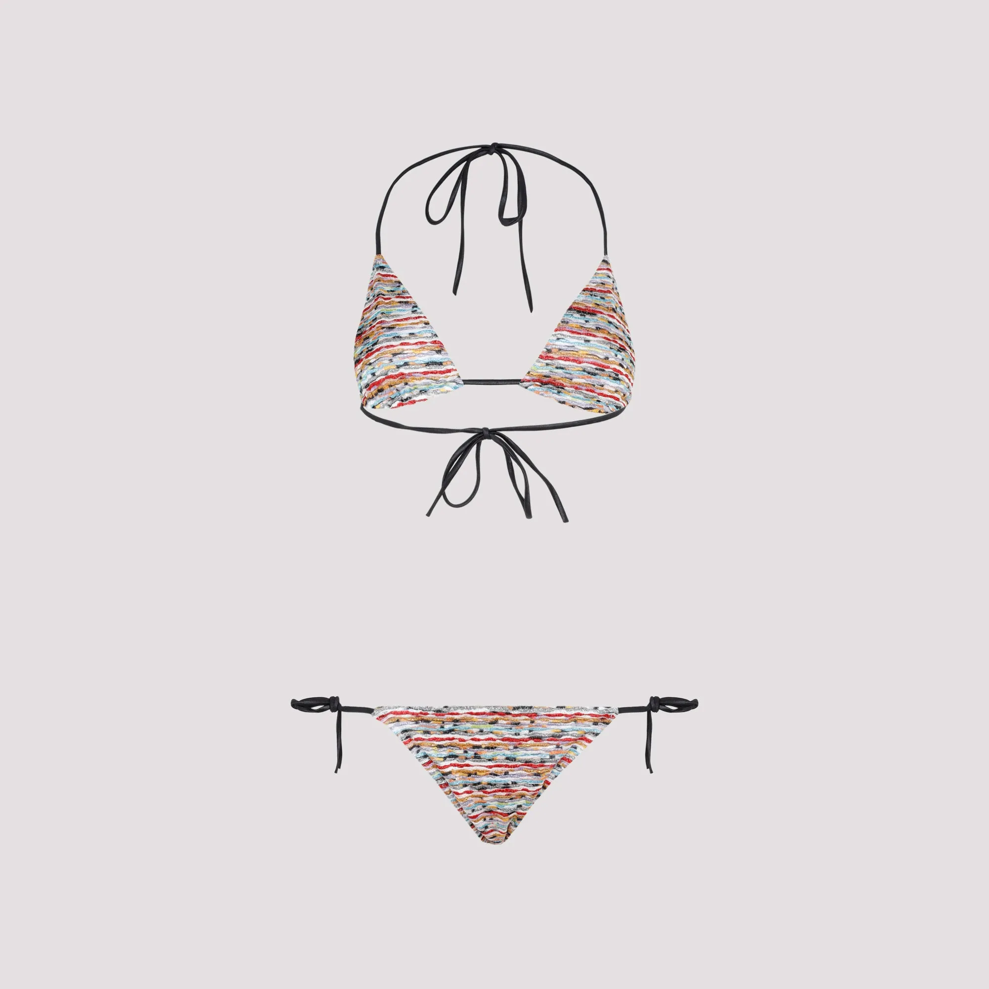 Missoni Striped Halterneck Bikini