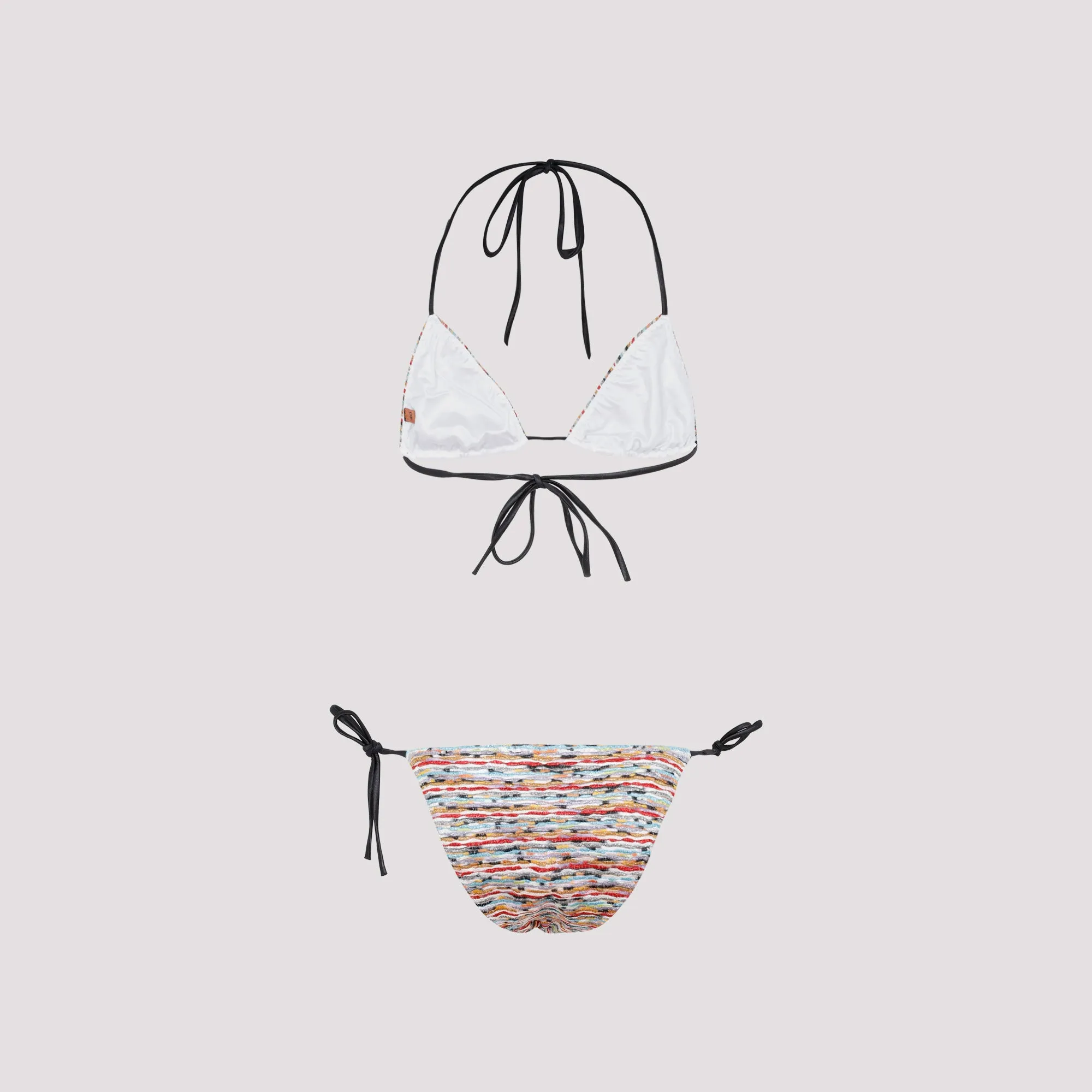 Missoni Striped Halterneck Bikini