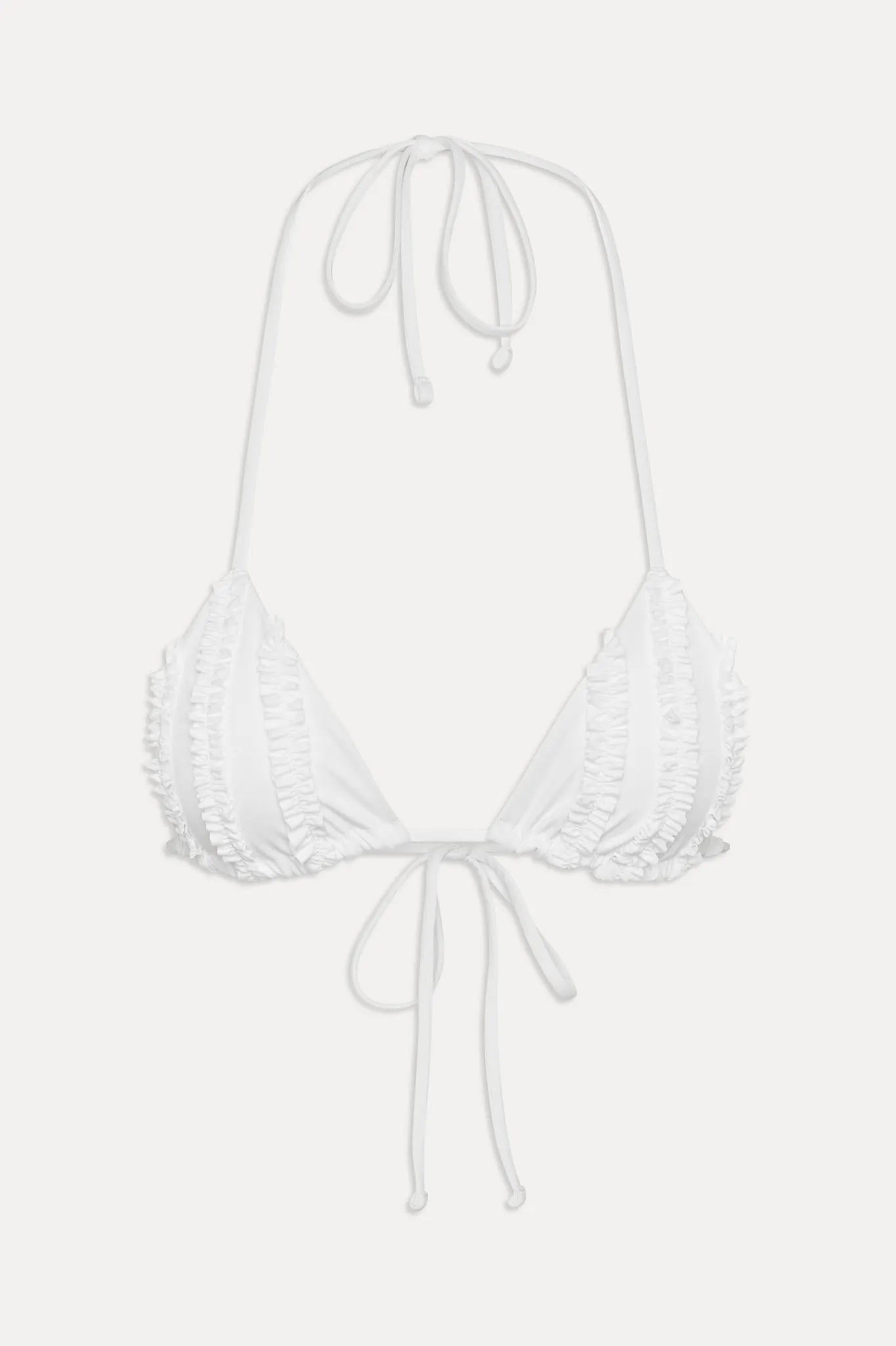 Nick Skimpy Triangle Bikini Top - Optic White
