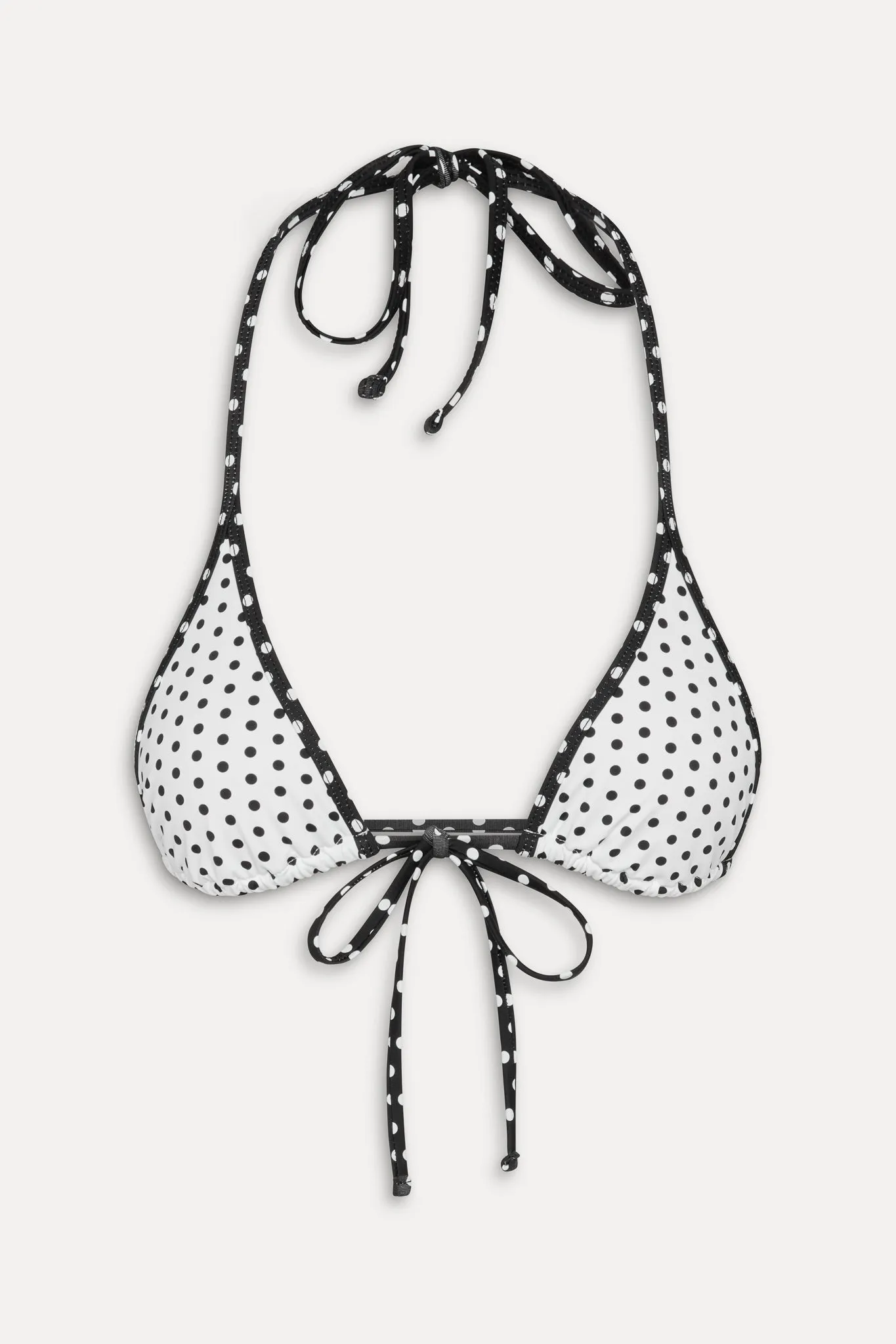 Paradise Halter Bikini Top - Classic Polka Dot
