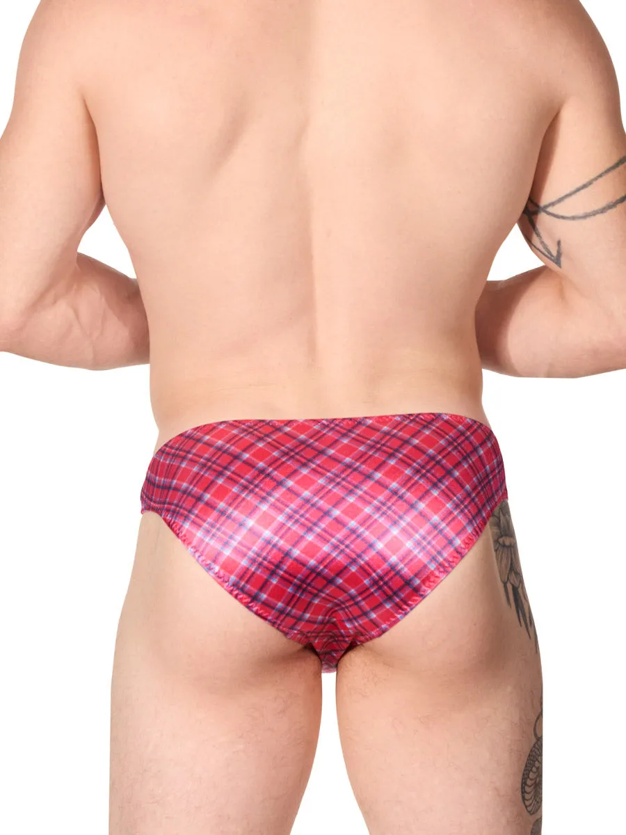 Printed Luxe Satin Panty