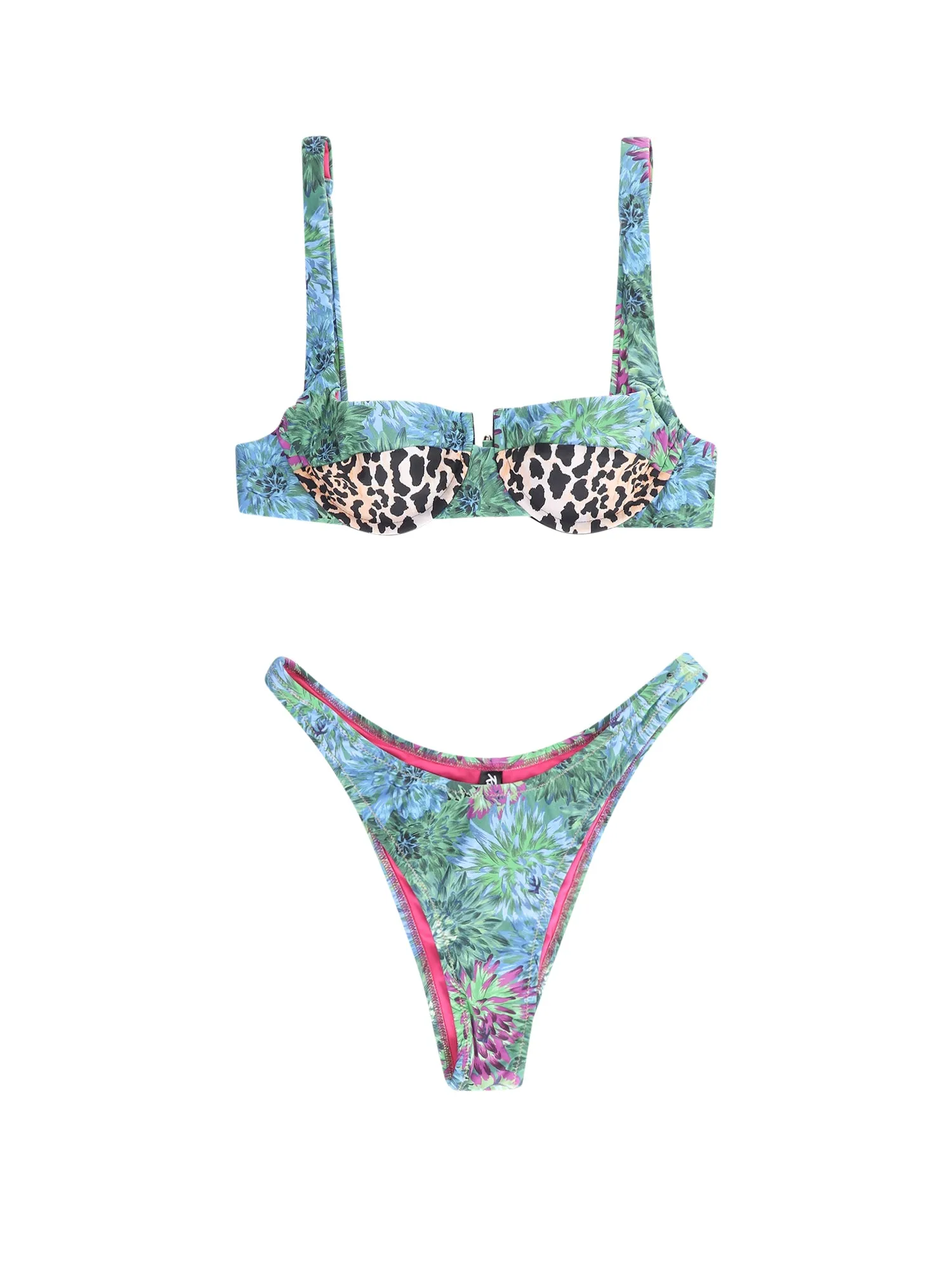 Reina Olga Brigette Printed Bikini Set
