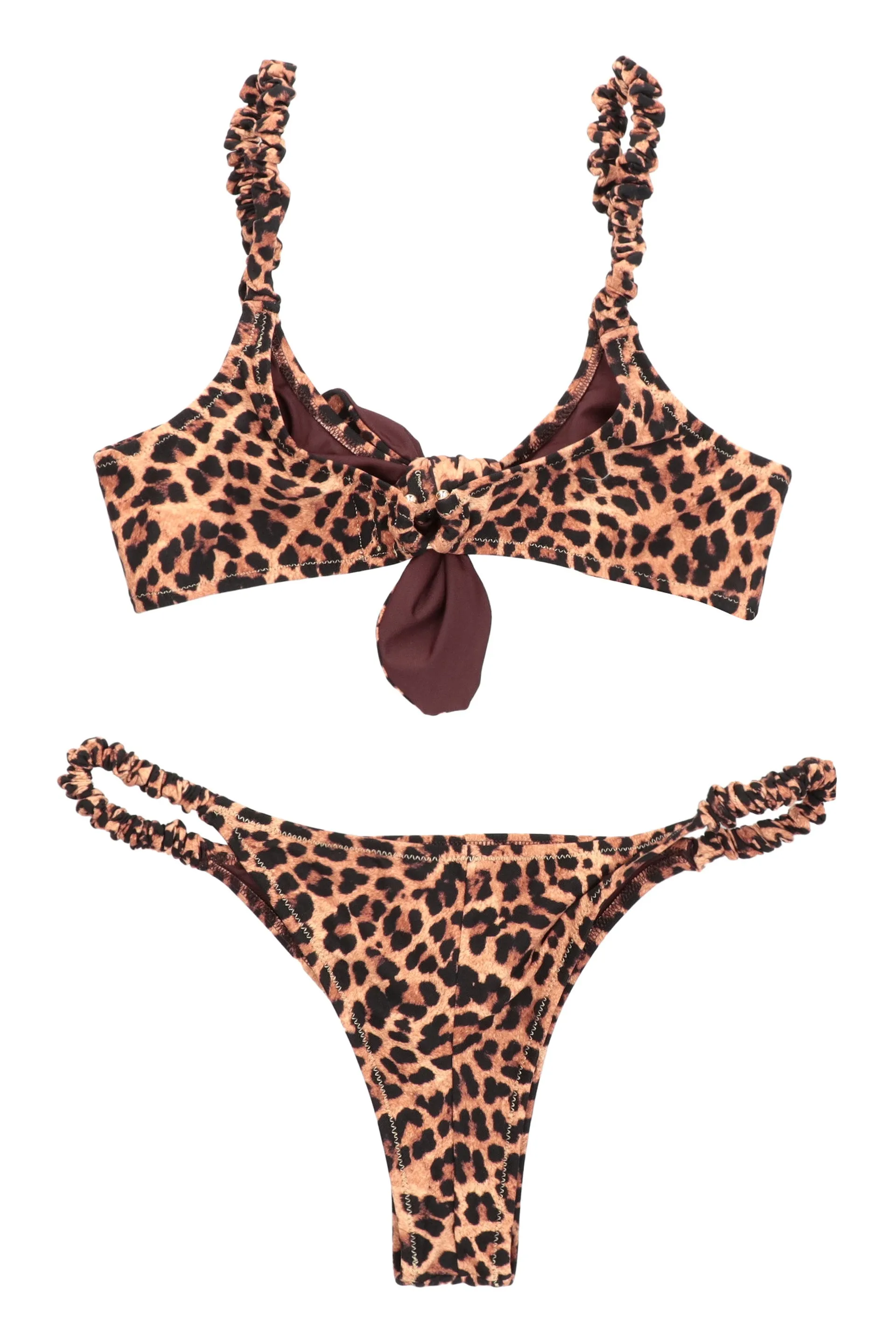 Reina Olga Luca Floral Printed Bikini Set