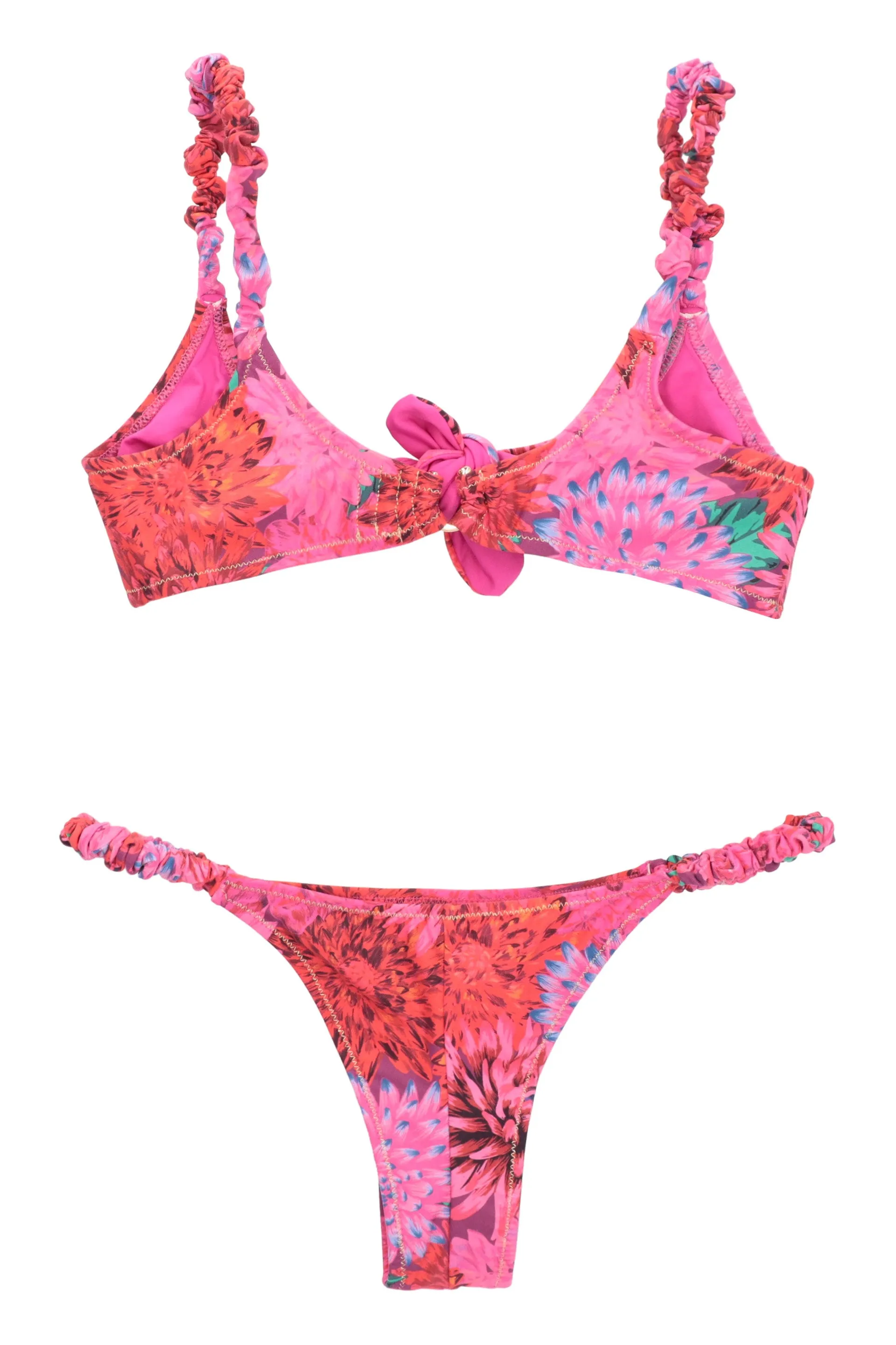 Reina Olga Luca Floral Printed Bikini Set