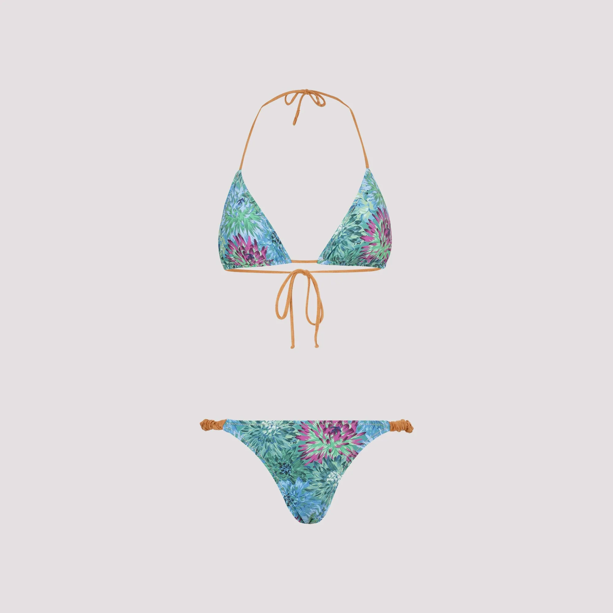 Reina Olga Scrunchie Triangle Cup Bikini Set
