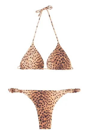 Reina Olga Scrunchie Triangle Cup Bikini Set