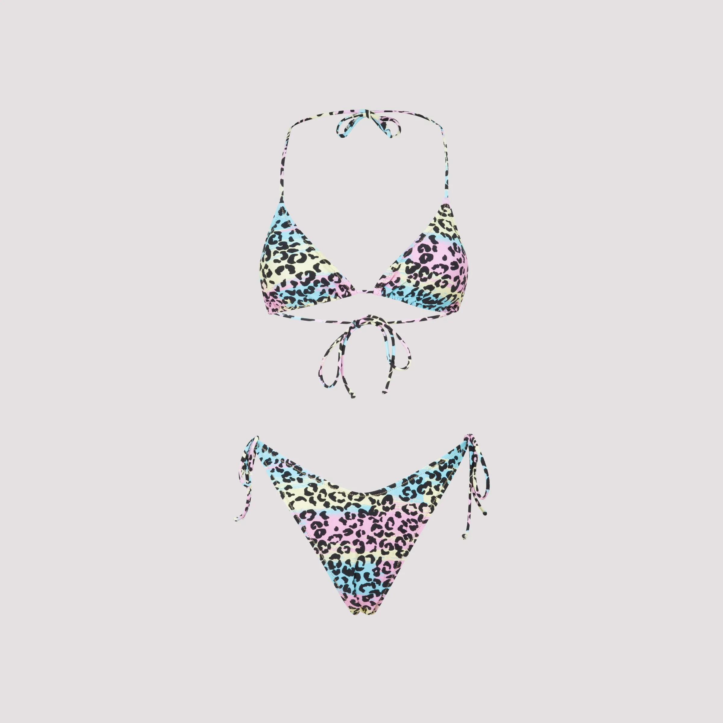 Reina Olga Susan Halterneck Triangle Bikini Set