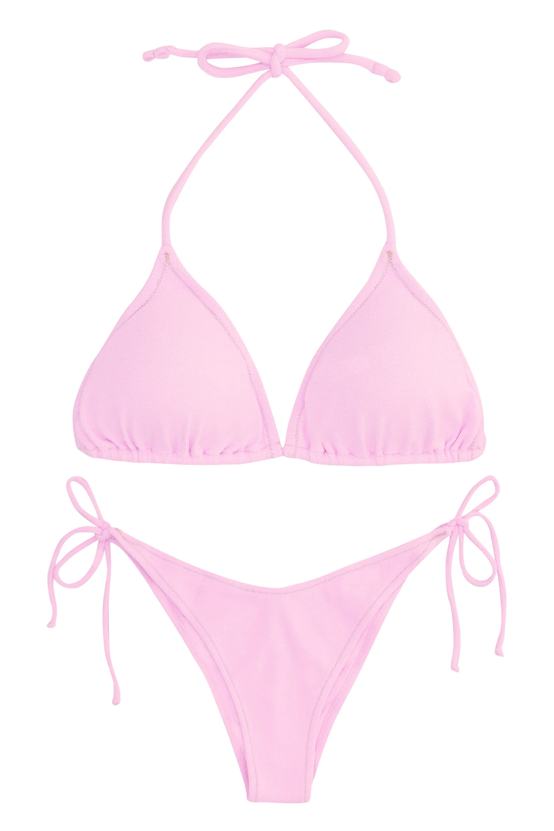 Reina Olga Susan Halterneck Triangle Bikini Set
