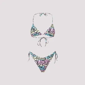 Reina Olga Susan Halterneck Triangle Bikini Set
