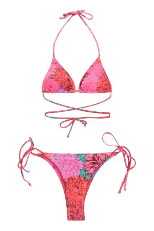 Reina Olga The Miami Floral Printed Bikini Set