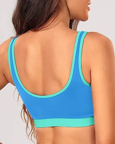 Sports Bra Bikini Tops Push Up Tank Crop Tops