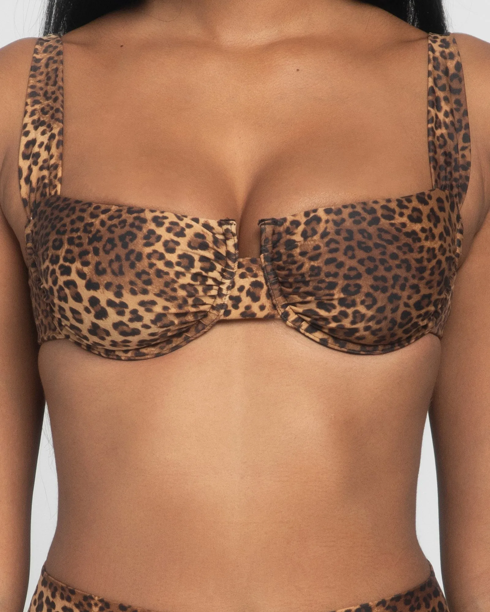 Sweetie Bikini Top - Spotted Leopard
