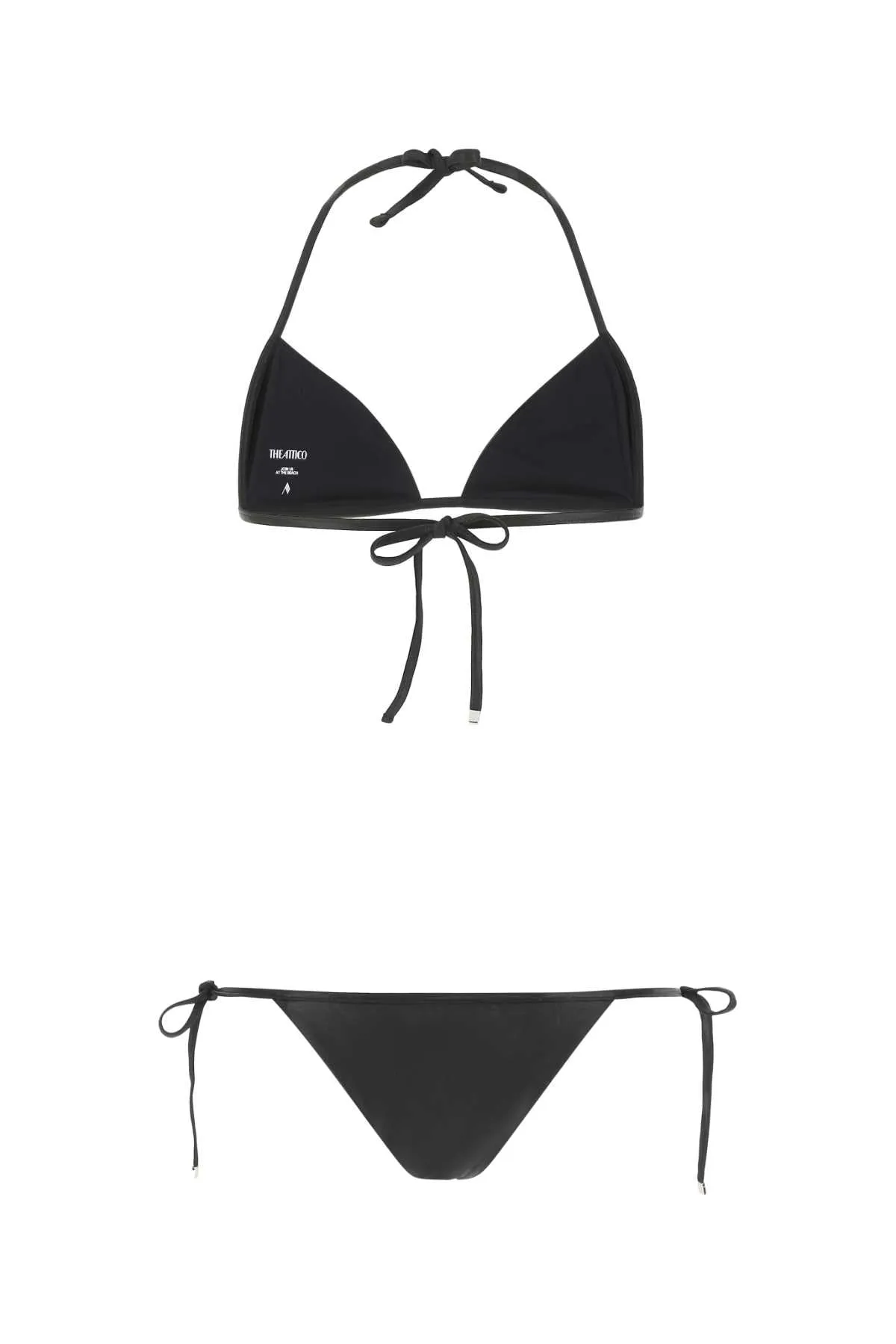 The Attico Halterneck Two-Piece Bikini Set