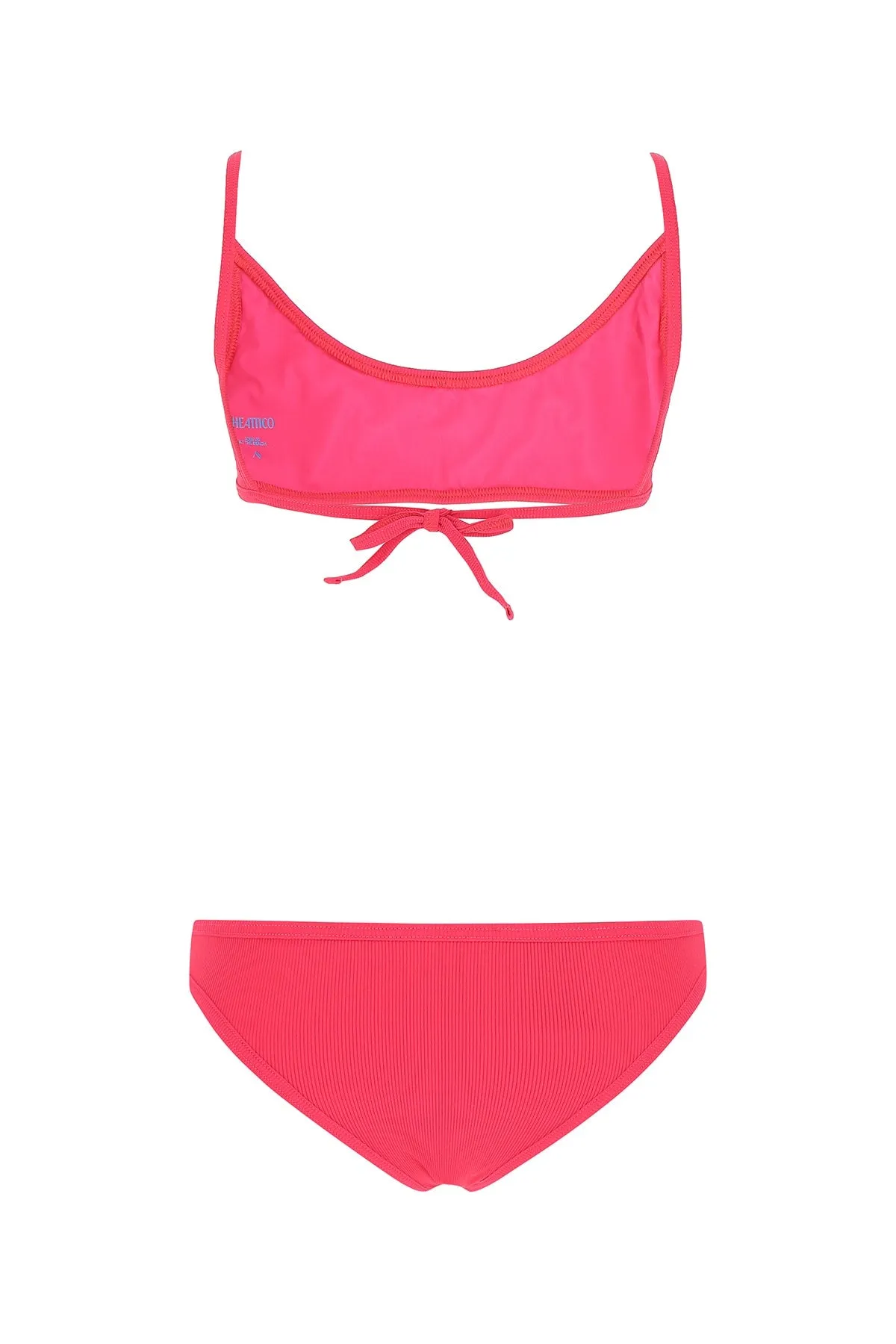 The Attico Logo Printed Bikini Set