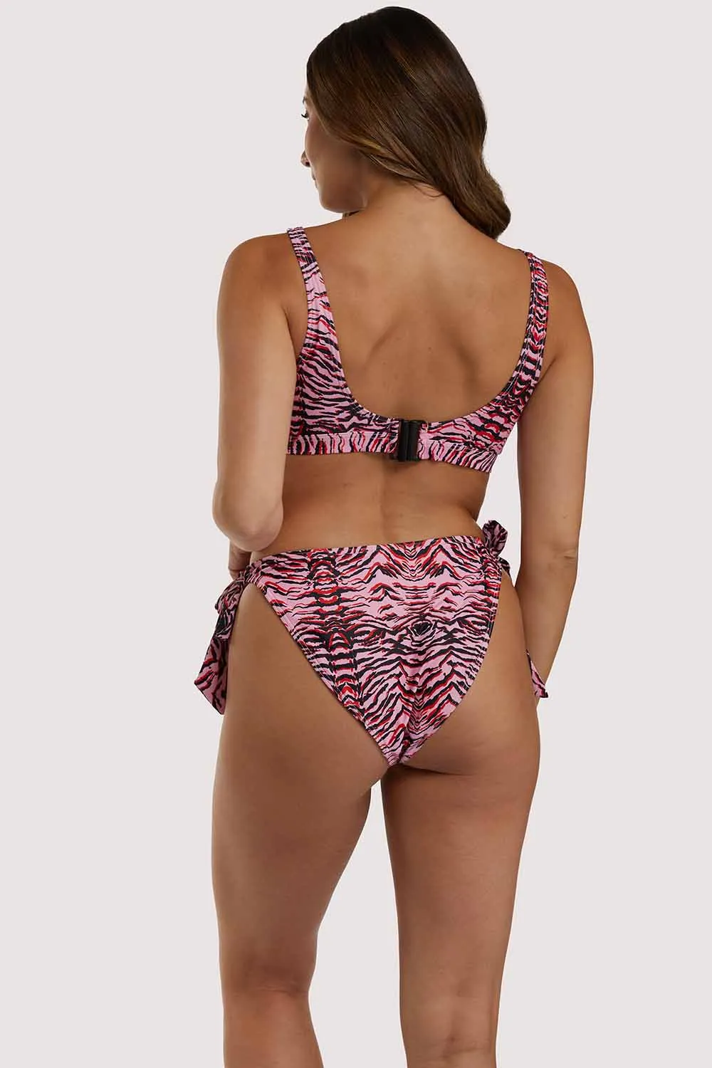 Tiger Bow Tie High Leg Brief