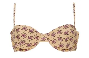 Tory Burch Floral Printed Underwire Bikini Top