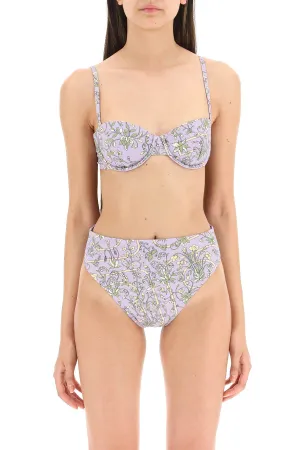 Tory Burch Floral Printed Underwire Bikini Top